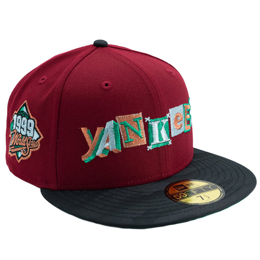 New Era New York Yankees 59Fifty Fitted Hat - Red/ Black