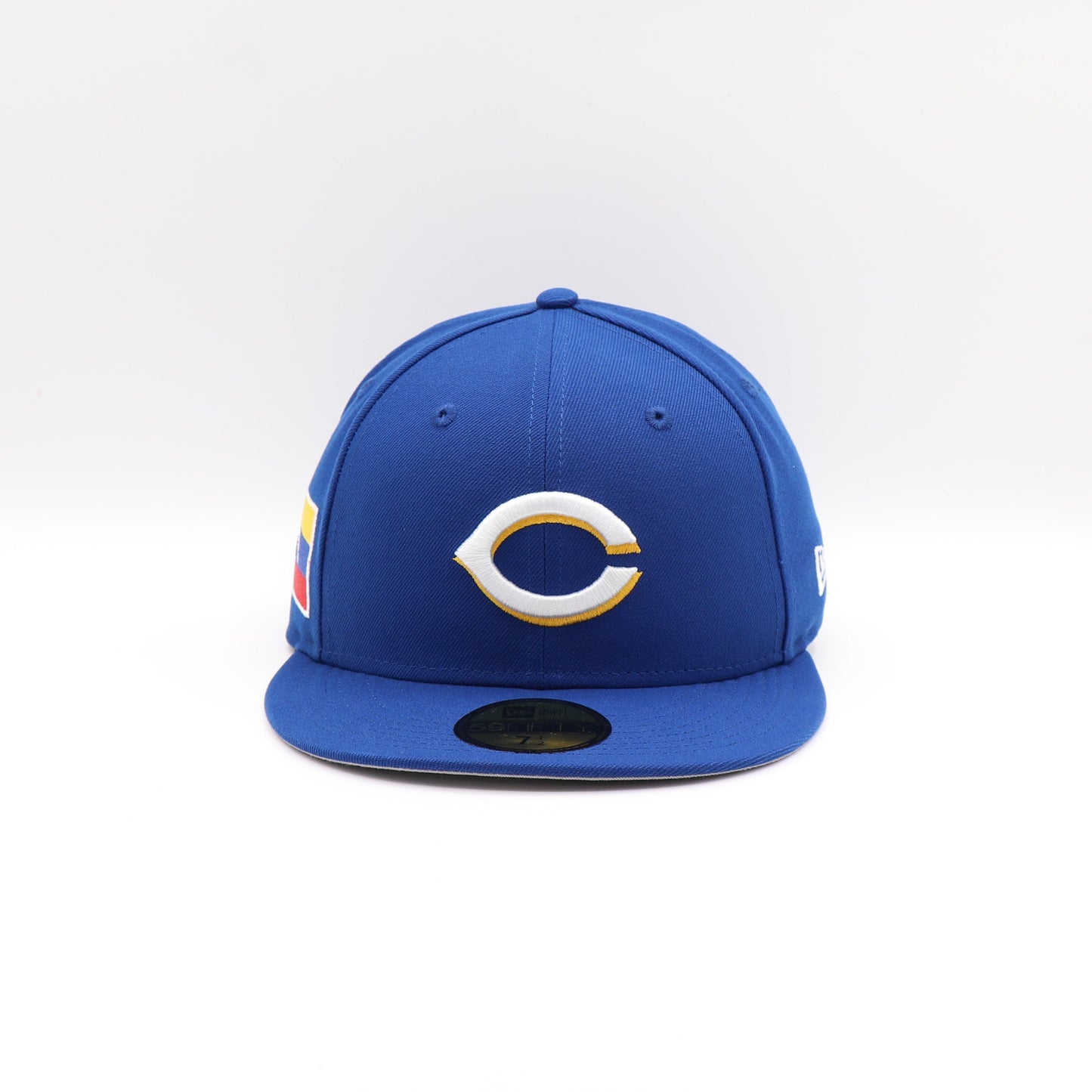 New Era 59Fifty Cincinnati Reds "Venezuela Flag" Patch Hat - Royal Blue / White
