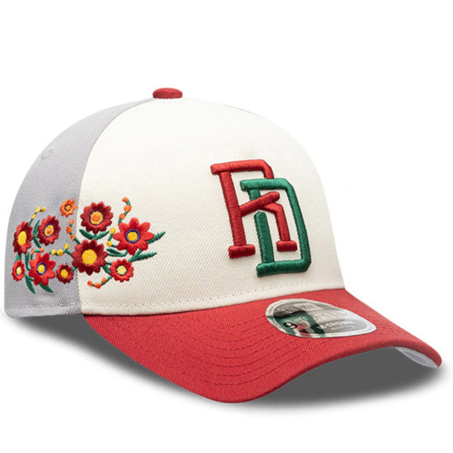 New Era Dominican Republic 2026 World Baseball Classic 9FORTY Embroidery White Red Green OSFM