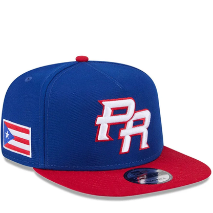New Era Puerto Rico MLB World Baseball Classic 2026 9FIFTY Blue Red White OSFM
