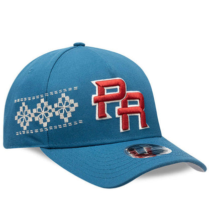 New Era Puerto Rico 2026 World Baseball Classic 9FORTY Embroidery Blue Red OSFM