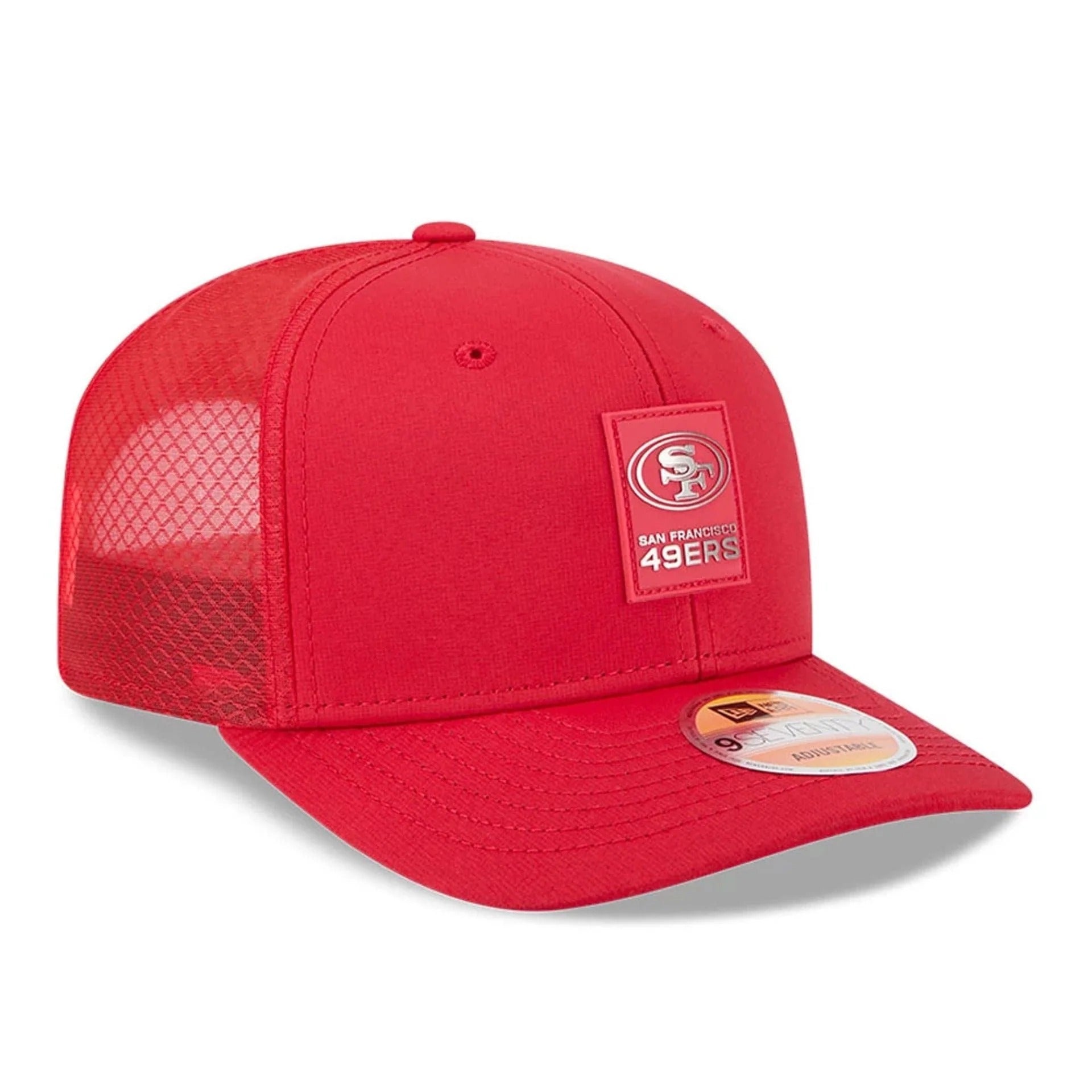 New Era Snapback Caps New Era San Francisco 49ers 9SEVENTY Adjustable Hat red-3