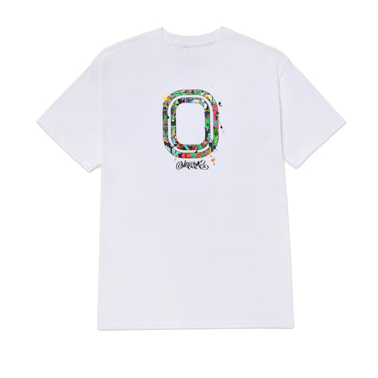 Overtime Vandal Paint Tee - White