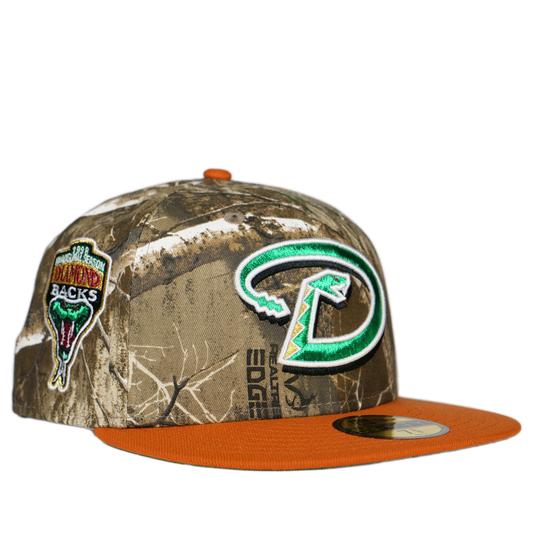 New Era Arizona Diamondbacks 59FIFTY Fitted Hat - Camo/ Orange