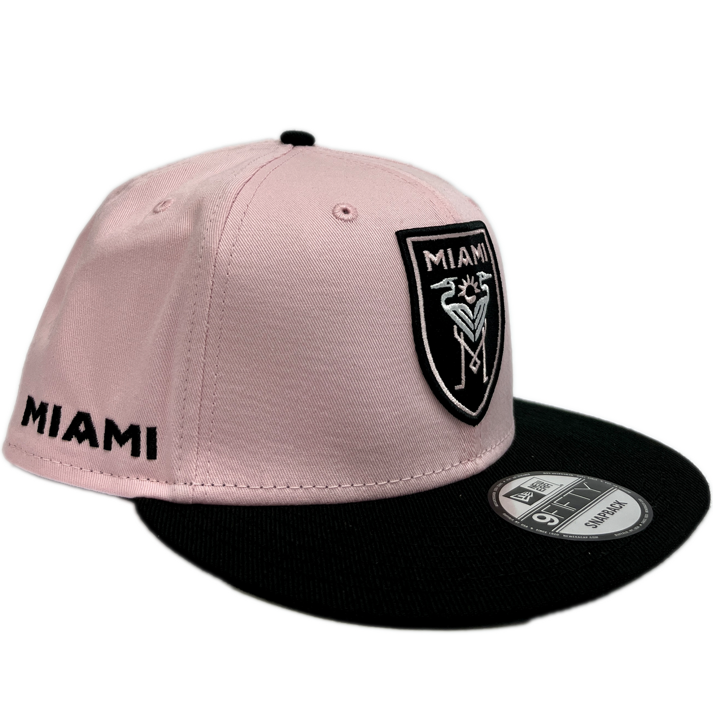 New Era Inter Miami 9FIFTY Adjustable Hat - Pink/ Black
