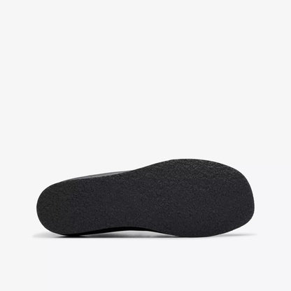 PreSchool Clarks Wallabee Boot - Black Leather