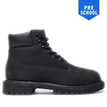 Pre School Timberland Premium 6-Inch Waterproof Boot - Black