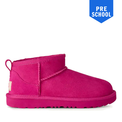 Pre School Ugg Classic Ultra Mini - Dark Peony