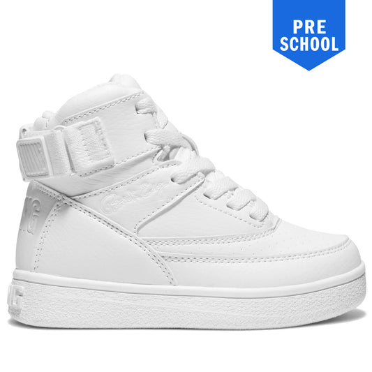 Pre School Ewing 33 Hi Rebound - White/White