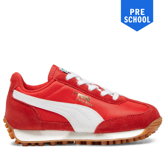 Pre School Puma Easy Rider Vintage - Red/White