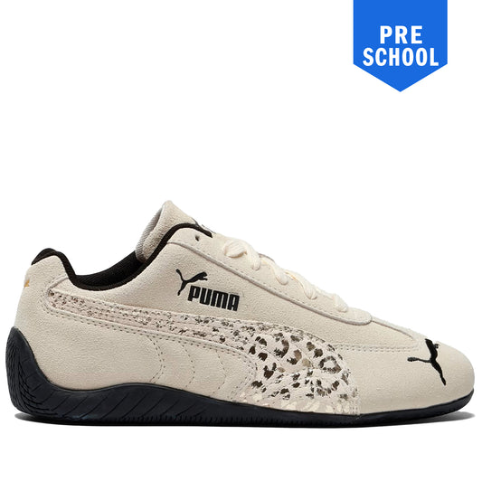 Pre School Puma Speedcat - Sugared Almond/Gold