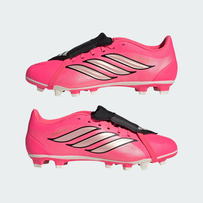 Adidas Predator Club Fold-Over Tongue Firm Ground / Multi Ground - Solar Turbo / Thermal Chrome