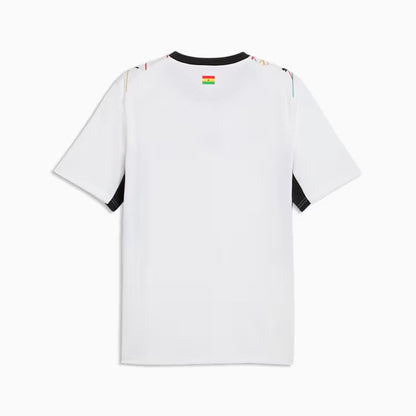 Puma Ghana Home Soccer Jersey - Puma White/Puma Black
