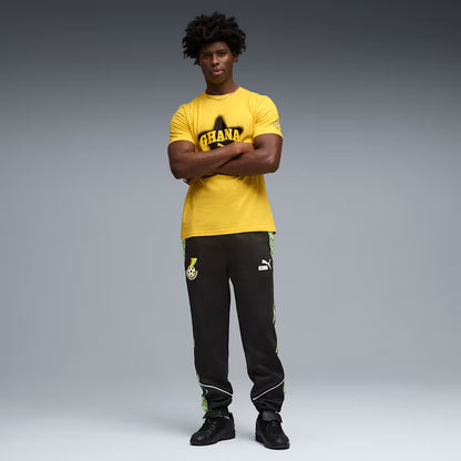 Puma Ghana FtblCulture Soccer Tee -  Pelé Yellow / Puma Black