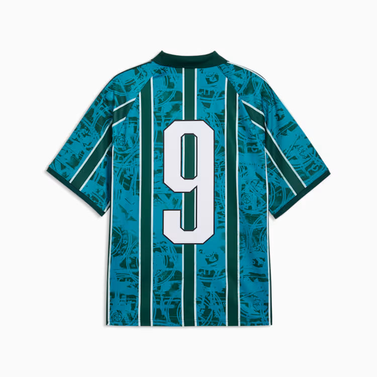 Puma Manchester City KING Retro Soccer Jersey - Tropical Blue / Deep Navy