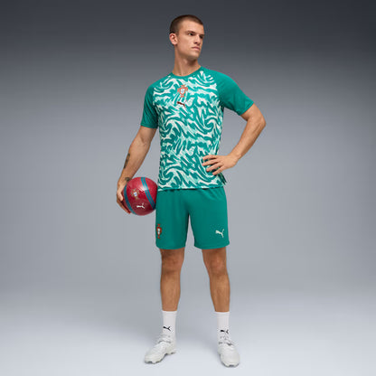 Puma Portugal Warmup Jersey - Green Lagoon / Ruby Shimmer