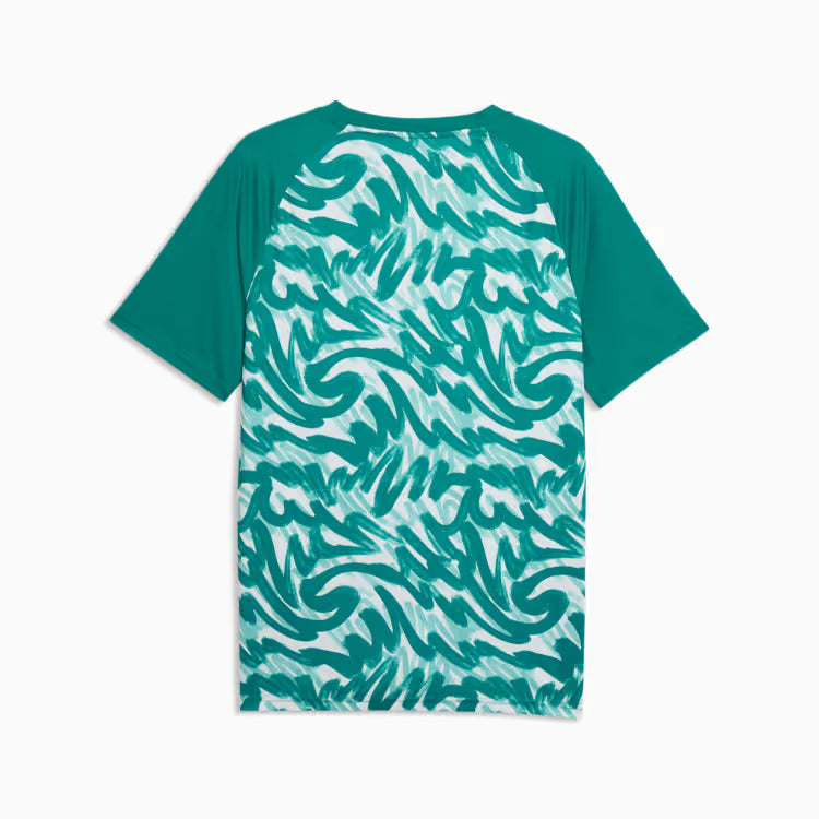 Puma Portugal Warmup Jersey - Green Lagoon / Ruby Shimmer