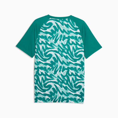 Puma Portugal Warmup Jersey - Green Lagoon / Ruby Shimmer