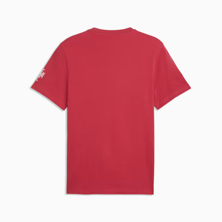Puma Portugal FtblCulture Soccer Tee - Club Red / Puma White
