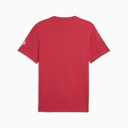 Puma Portugal FtblCulture Soccer Tee - Club Red / Puma White