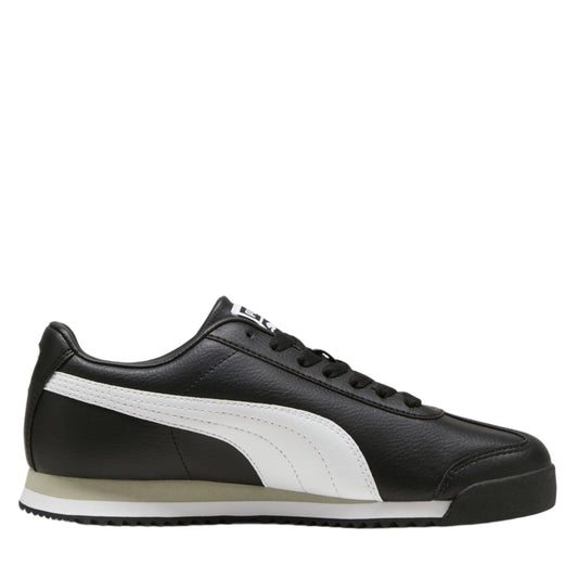 Men's Puma Roma 24 Shoes - Puma Black/Puma White/Smokey Gray