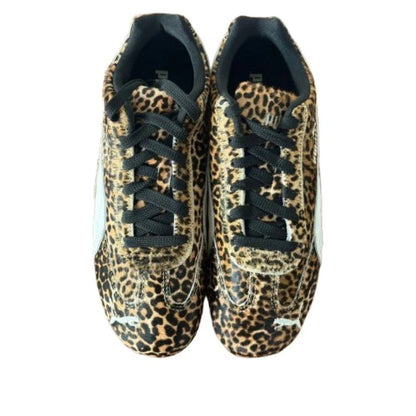 Women's Puma Speedcat - Leopard/Black