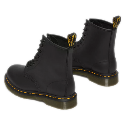 Men's Dr. Martens 1460 Greasy Leather Lace Up Boots - Black Greasy Leather