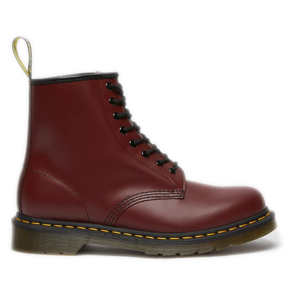Dr. Martens 1460 Smooth Leather Lace Up Boots - Cherry Red Smooth