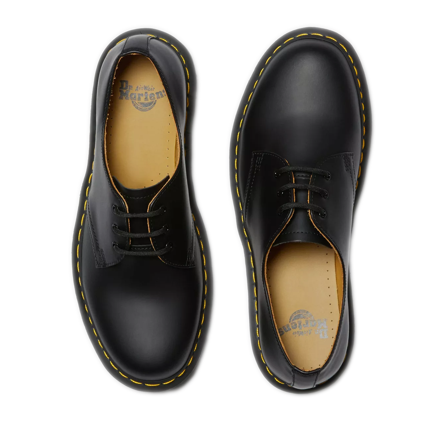 Men's Dr. Martens 1461 Smooth Leather Oxford shoes - Black Smooth