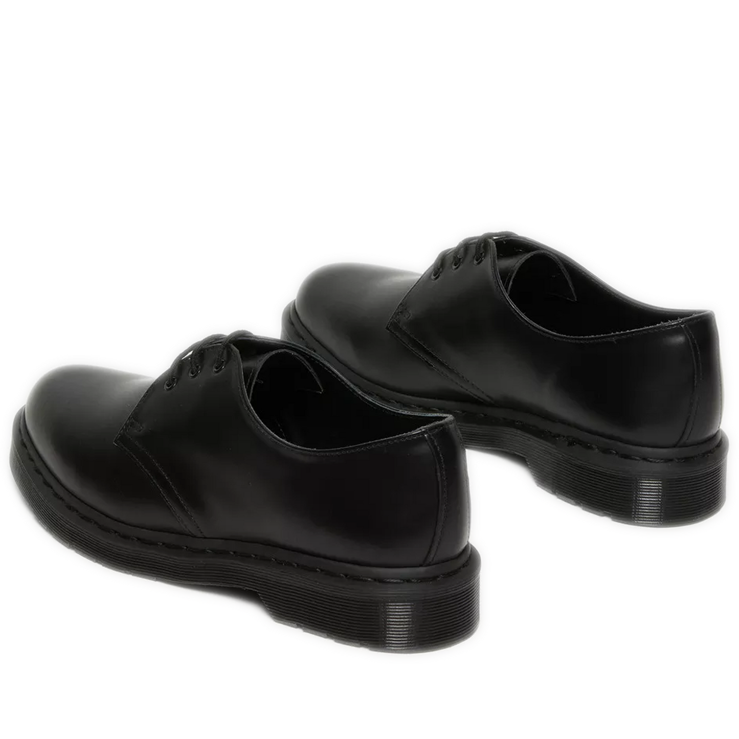 Women's Dr. Martens 1461 Mono Smooth Leather Oxford Shoes - Black Smooth