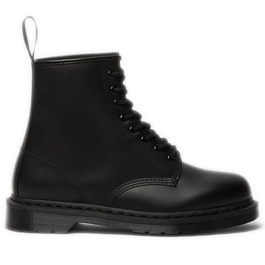 Dr. Martens 1460 Mono Smooth Leather Lace Up Boots - Black Smooth