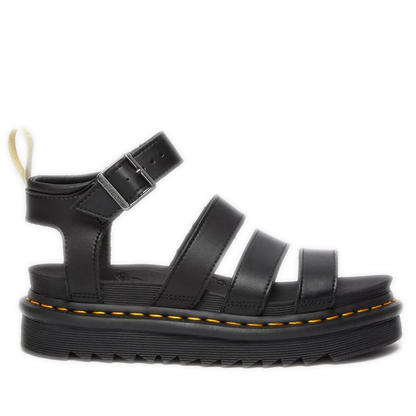 Women's Dr. Martens Vegan Blaire Felix Gadiator Sandals - Black Felix Rub Off