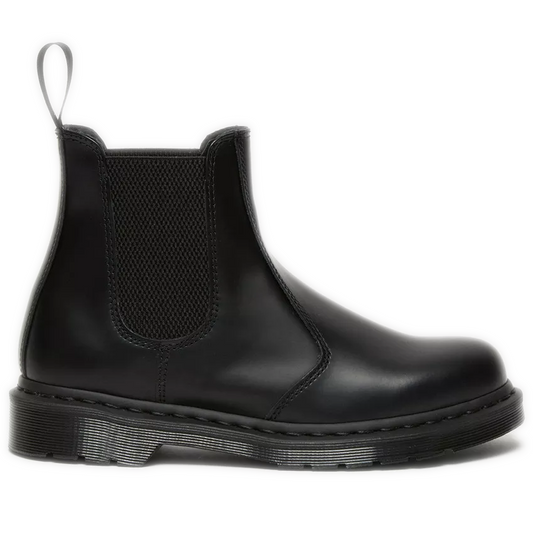 Women's Dr. Martens 2976 Mono Smooth Leather Chelsea Boots - Black Smooth