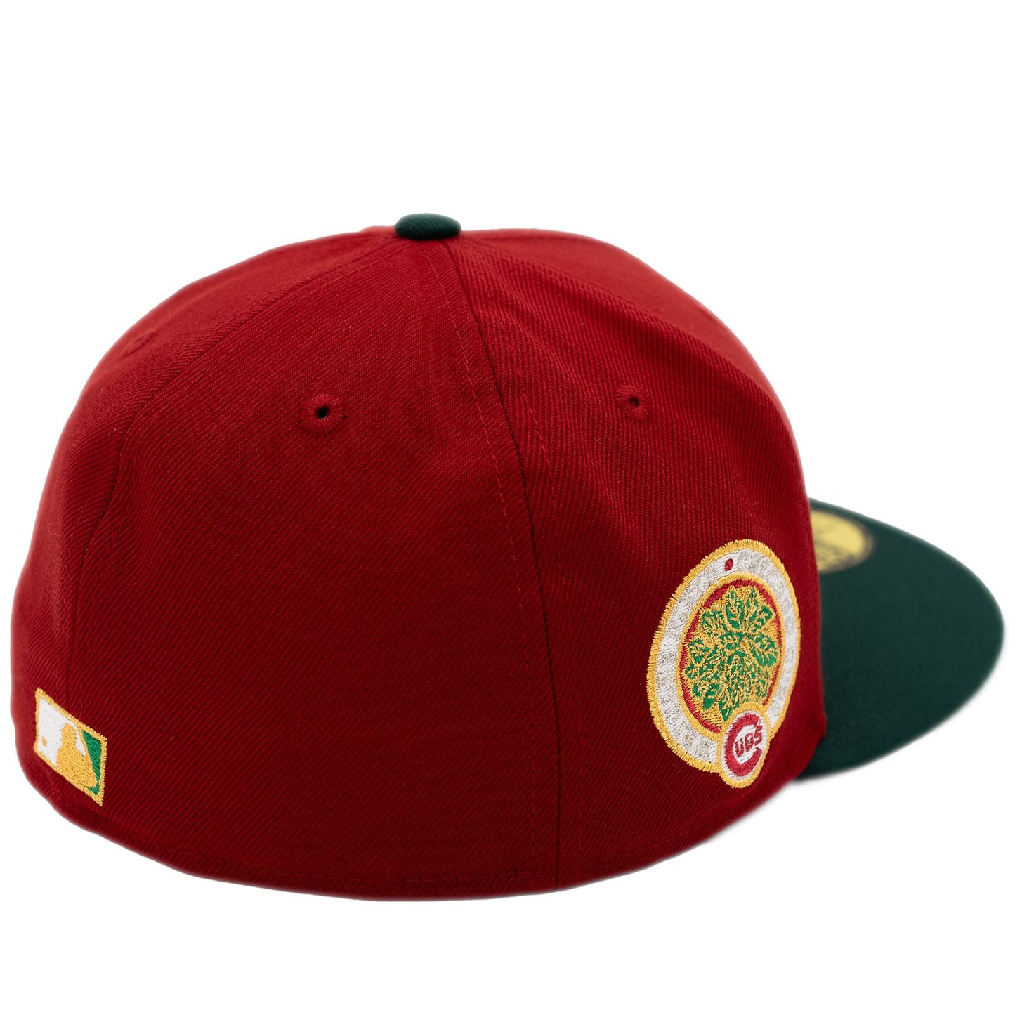 New Era Chicago Cubs 59FIFITY Fitted Hat - Red/ Dark Green