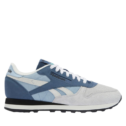 Men's Reebok Classic Leather Shoes - Y2K Blue/Shadow/Grey