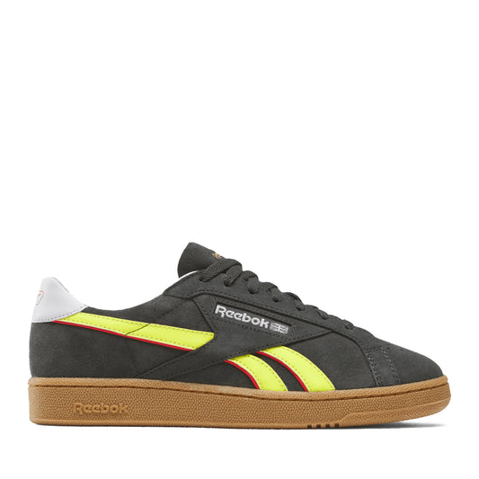 Men's Reebok Club C Grounds UK - Black/Electric Yellow