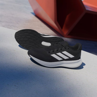 Pre School Adidas Runfalcon 5 - Core Black / Cloud White