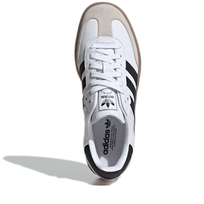 Women's Adidas Sambae Shoes - Cloud White/Core Black/Gold Metallic