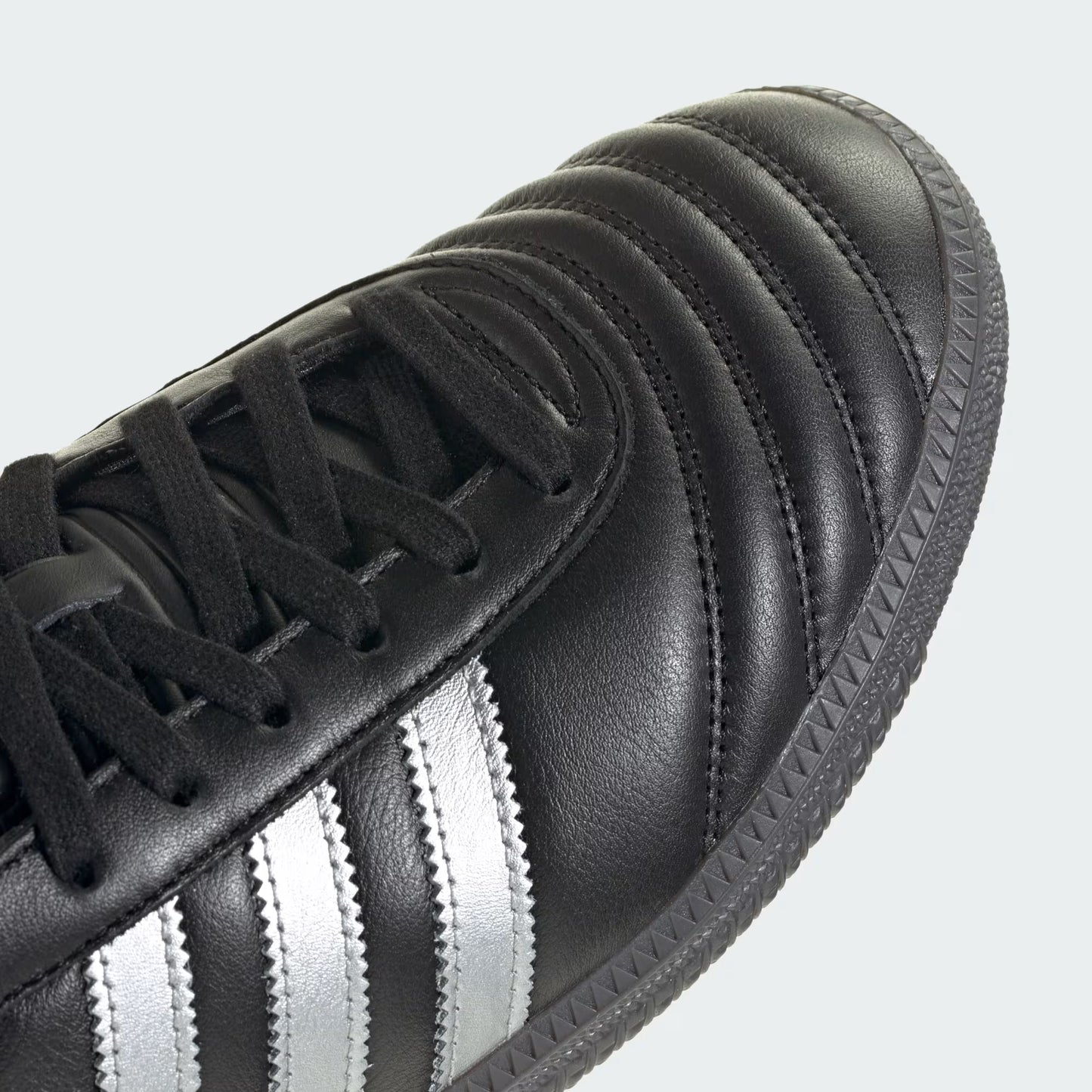 Men's Adidas Samba JP - Core Black / Silver Metallic / Utility Black