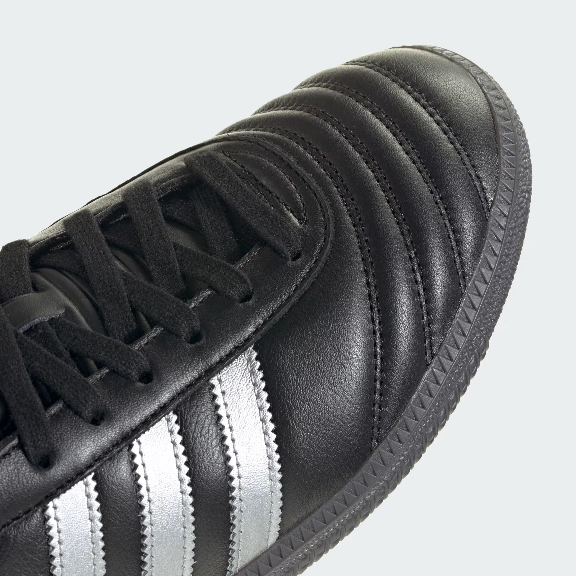 Men's Adidas Samba JP - Core Black / Silver Metallic / Utility Black