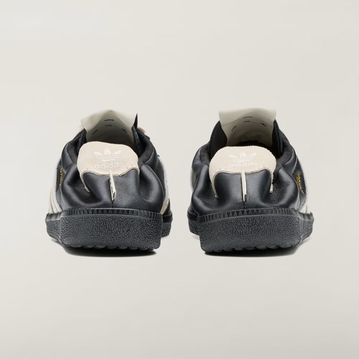 Men's Adidas Samba OG STFM - Core Black / Cream White / Gold Metallic