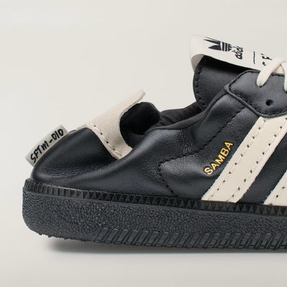 Men's Adidas Samba OG STFM - Core Black / Cream White / Gold Metallic