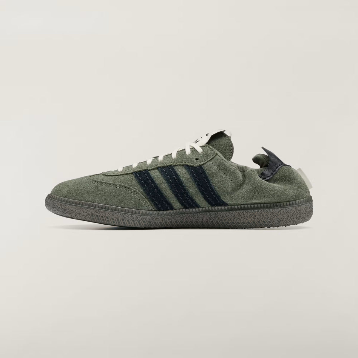 Men's Adidas Samba OG SFTM - Base Green / Core Black / Gold Metallic