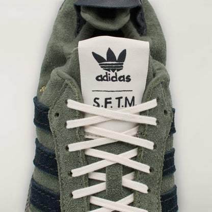 Men's Adidas Samba OG SFTM - Base Green / Core Black / Gold Metallic