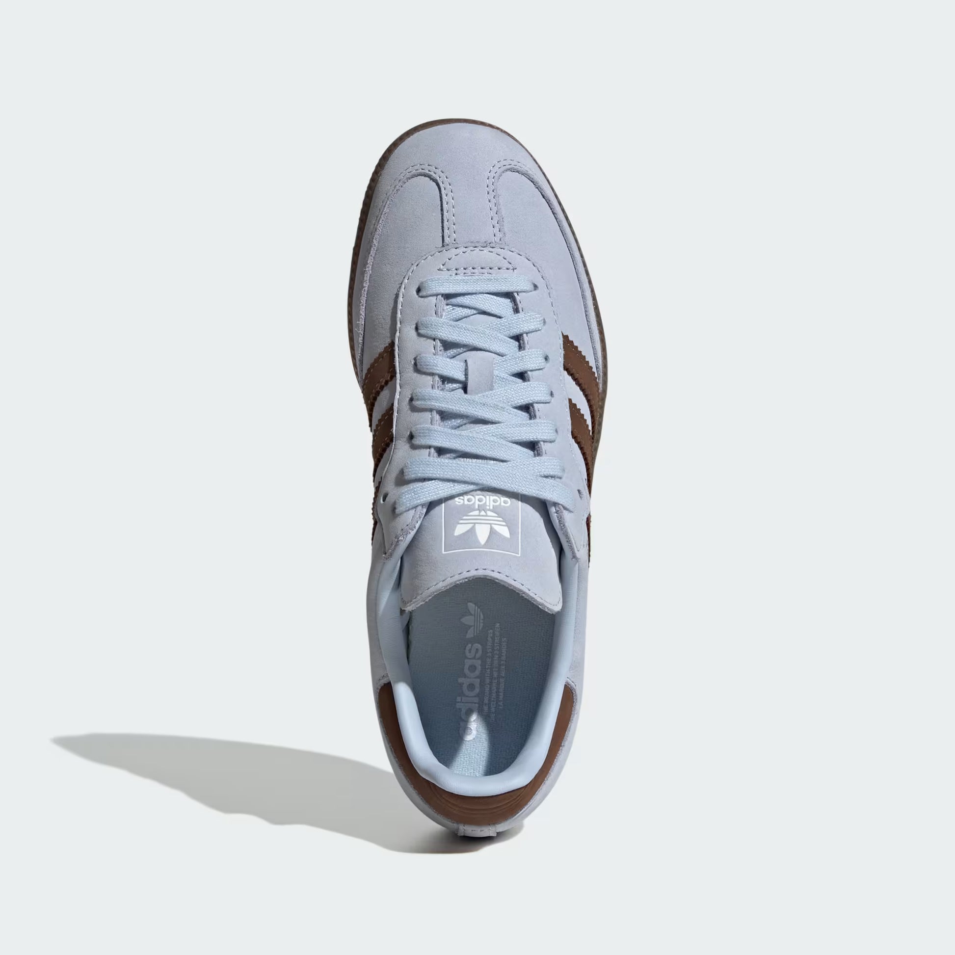 Women's Adidas Samba OG - Crystal Sky / Earth Strata / Cloud White