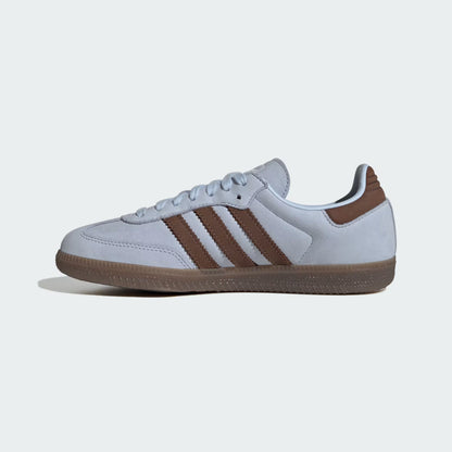 Women's Adidas Samba OG - Crystal Sky / Earth Strata / Cloud White