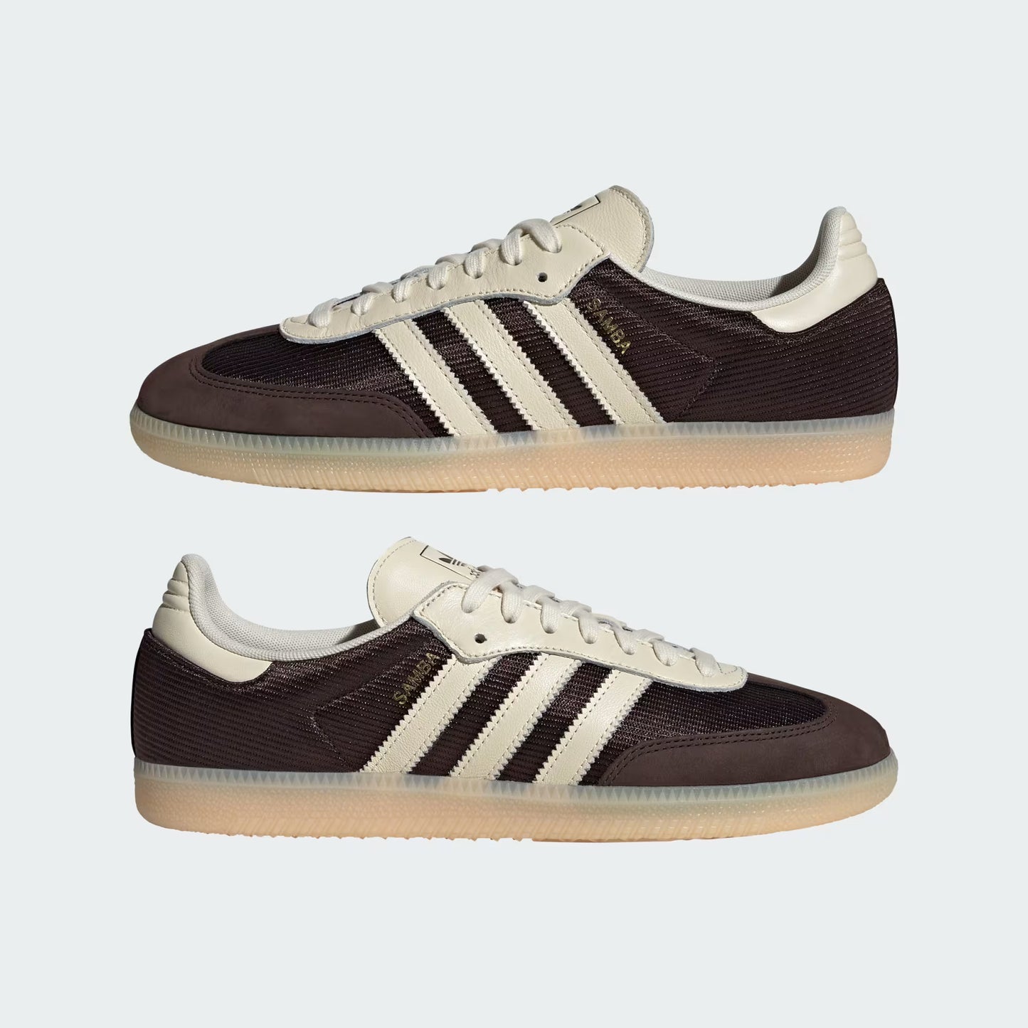 Men's Adidas Samba OG - Aurora Coffee/Cream White