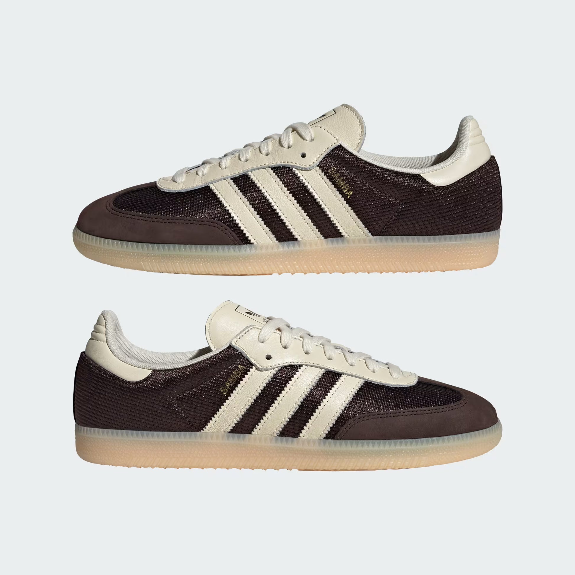 Men's Adidas Samba OG - Aurora Coffee/Cream White