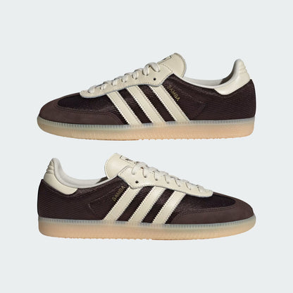 Men's Adidas Samba OG - Aurora Coffee/Cream White