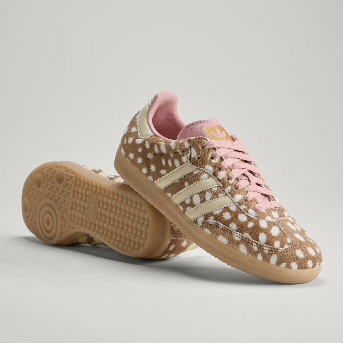 Women's Adidas Samba OG - Brown Desert / Warm Vanilla / Wonder Mauve